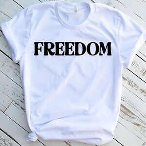 Freedom Western Tee Graphic Short Sleeve T-Shirt
